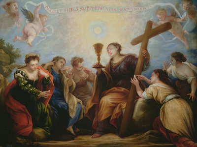 De Triomf van het Geloof over de Zintuigen door Juan Antonio Escalante